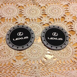 Lexus car coasters, new